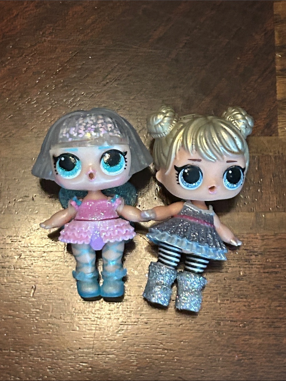 L.O.L. Surprise! Glitter Duo Dolls - Pink, Silver & Aqua